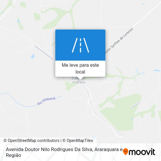 Avenida Doutor Nilo Rodrigues Da Silva mapa