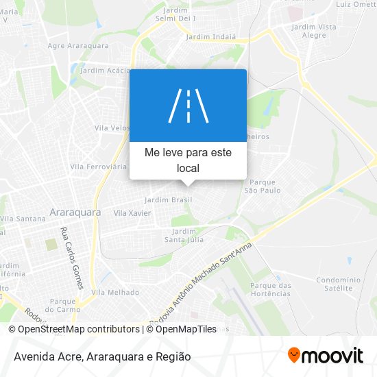 Avenida Acre mapa