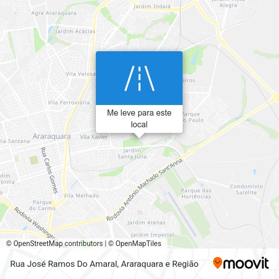 Rua José Ramos Do Amaral mapa