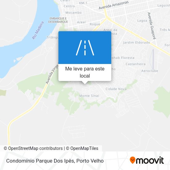 Condomínio Parque Dos Ipês mapa