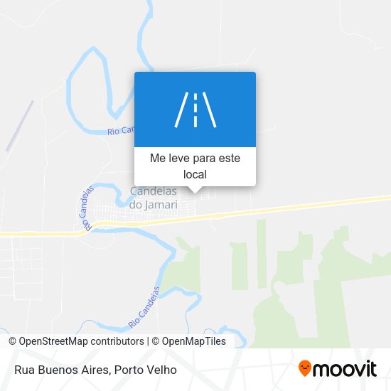 Rua Buenos Aires mapa