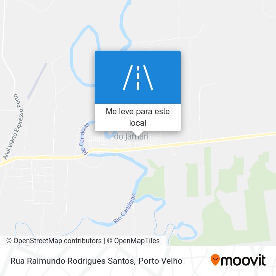 Rua Raimundo Rodrigues Santos mapa