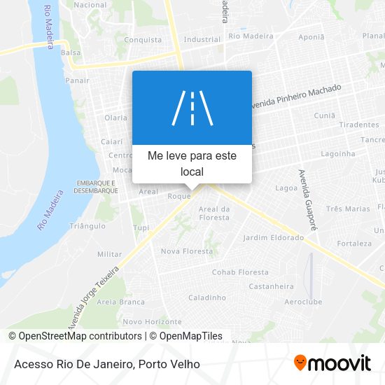Acesso Rio De Janeiro mapa
