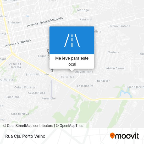 Rua Cjs mapa