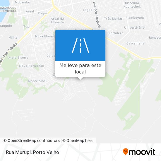 Rua Murupi mapa