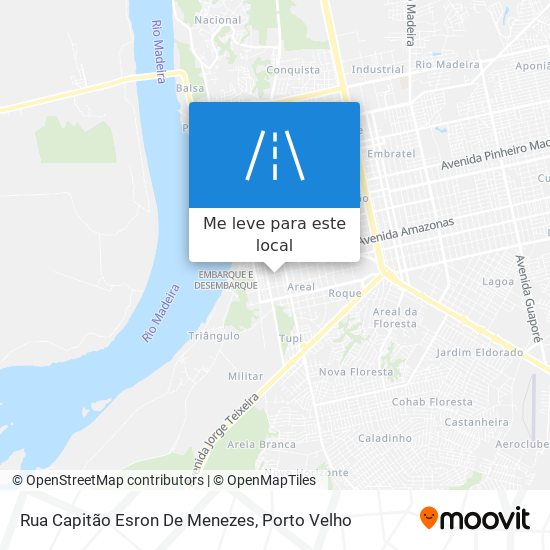 Rua Capitão Esron De Menezes mapa