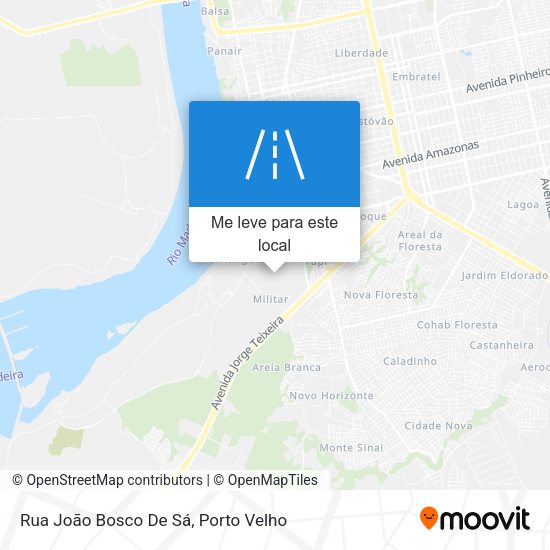 Rua João Bosco De Sá mapa