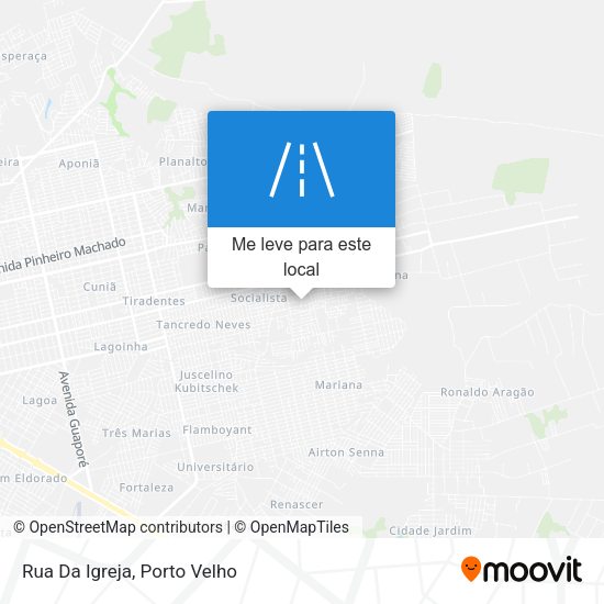 Rua Da Igreja mapa