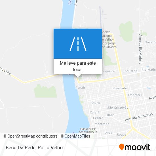 Beco Da Rede mapa