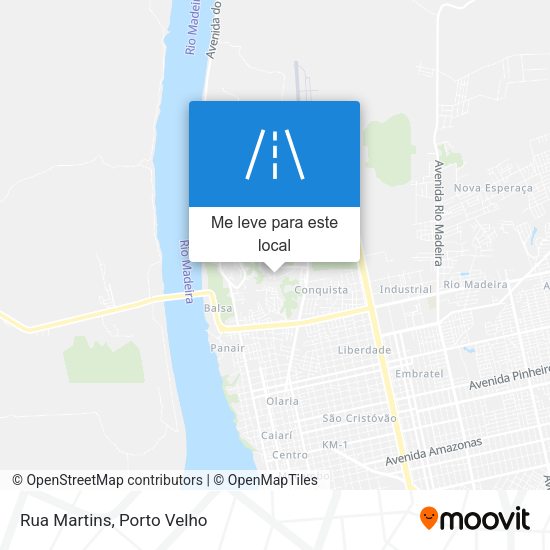 Rua Martins mapa