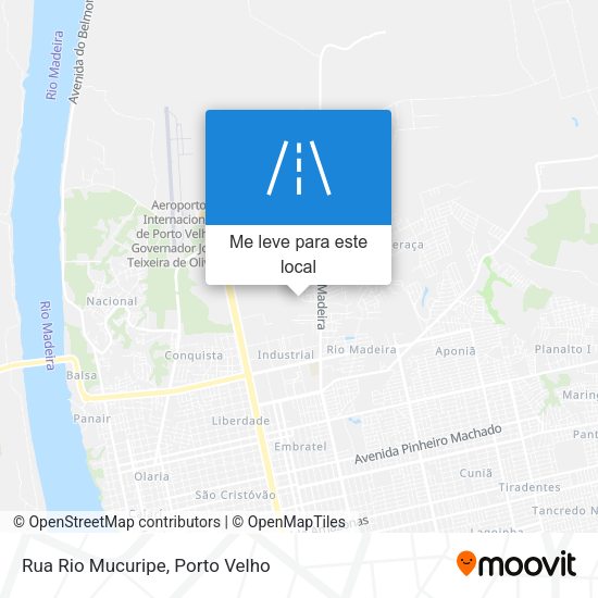 Rua Rio Mucuripe mapa