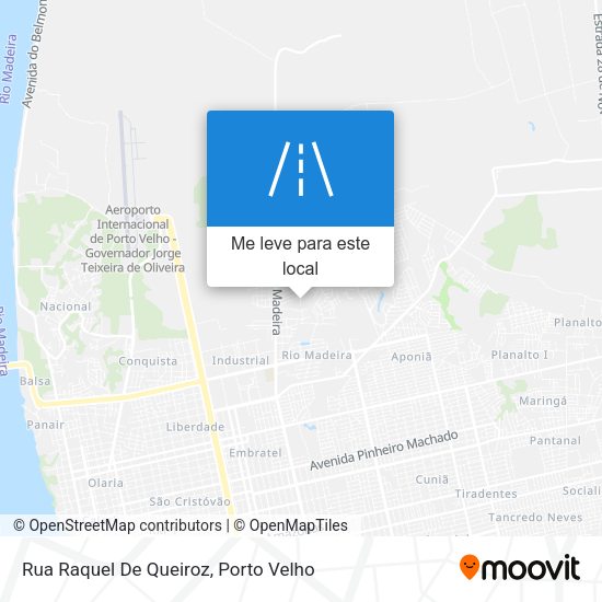 Rua Raquel De Queiroz mapa