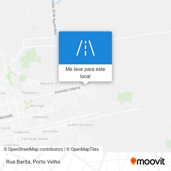 Rua Barita mapa