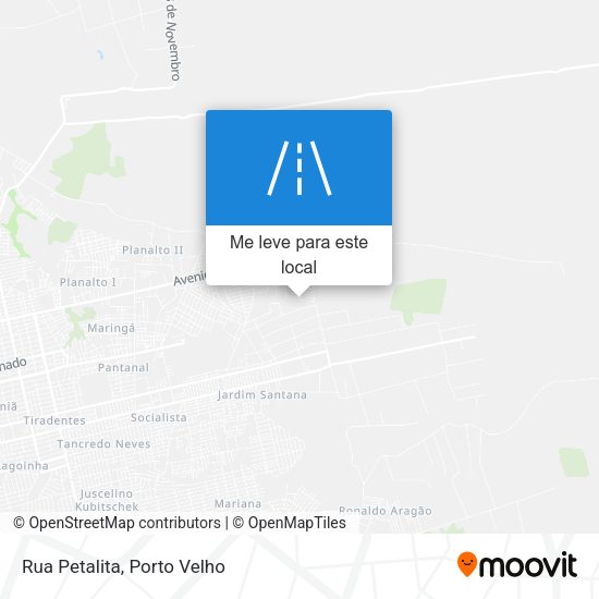 Rua Petalita mapa
