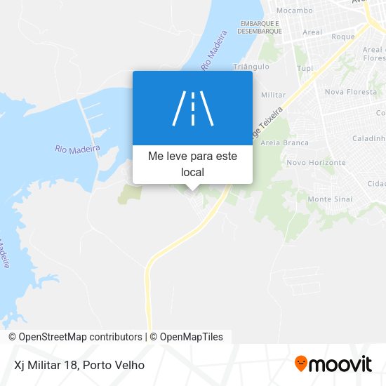 Xj Militar 18 mapa