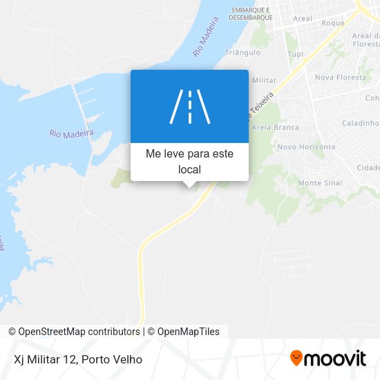Xj Militar 12 mapa