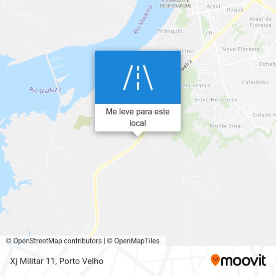 Xj Militar 11 mapa