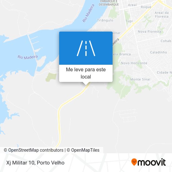 Xj Militar 10 mapa