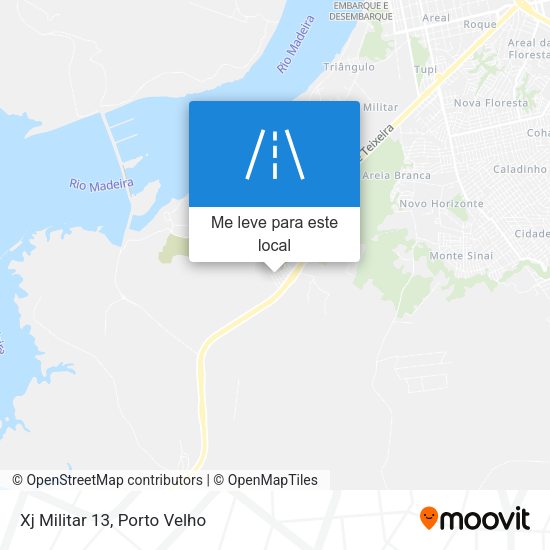 Xj Militar 13 mapa
