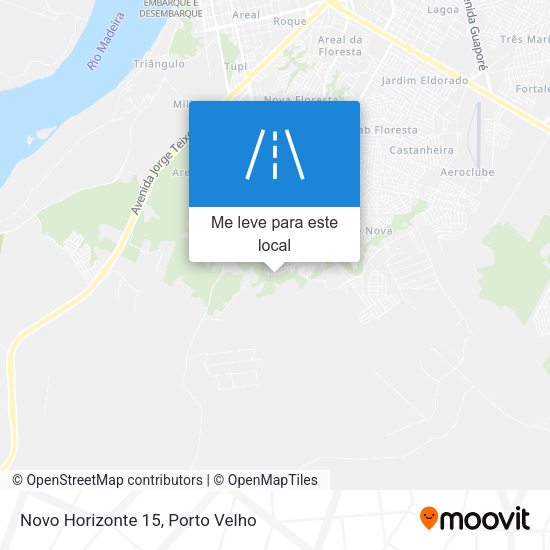 Novo Horizonte 15 mapa