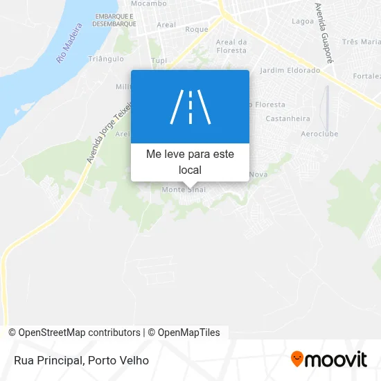 Rua Principal mapa