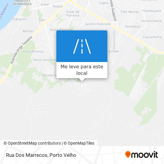 Rua Dos Marrecos mapa