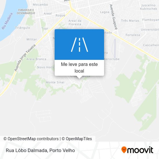 Rua Lôbo Dalmada mapa