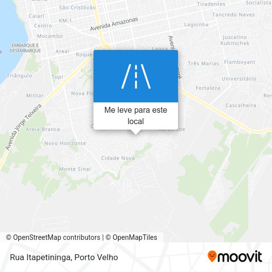 Rua Itapetininga mapa