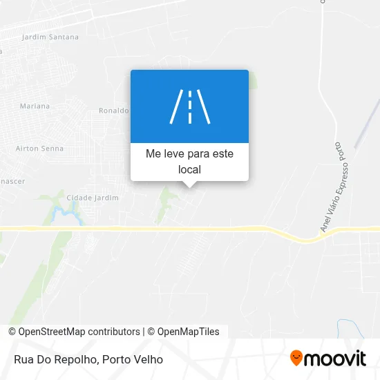 Rua Do Repolho mapa