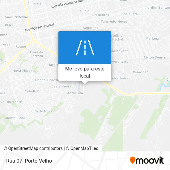Rua 07 mapa