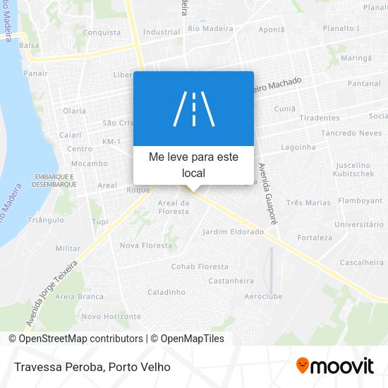 Travessa Peroba mapa