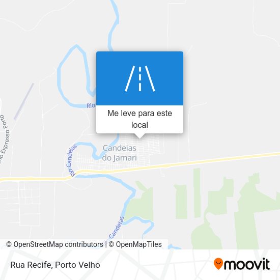 Rua Recife mapa