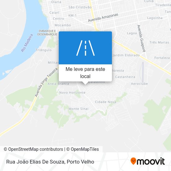 Rua João Elias De Souza mapa