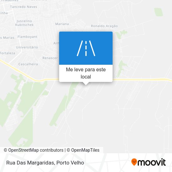 Rua Das Margaridas mapa
