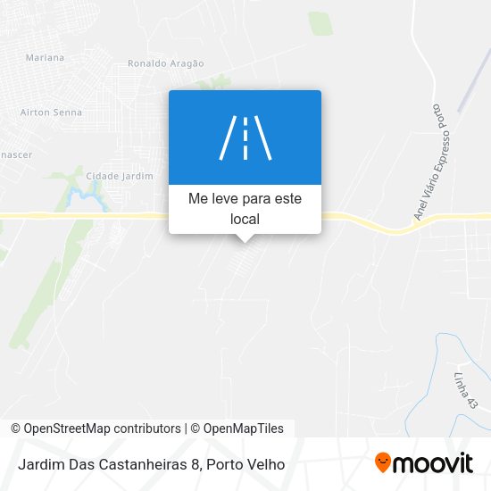 Jardim Das Castanheiras 8 mapa