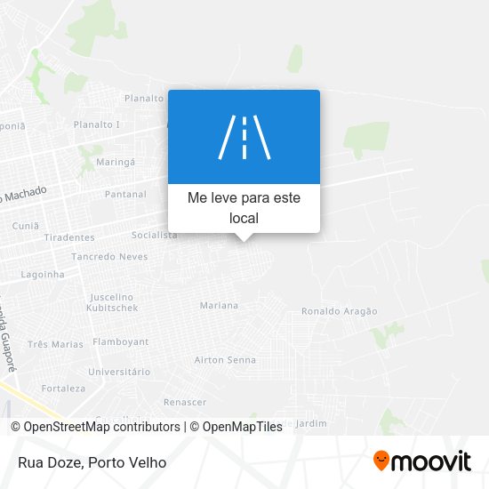 Rua Doze mapa