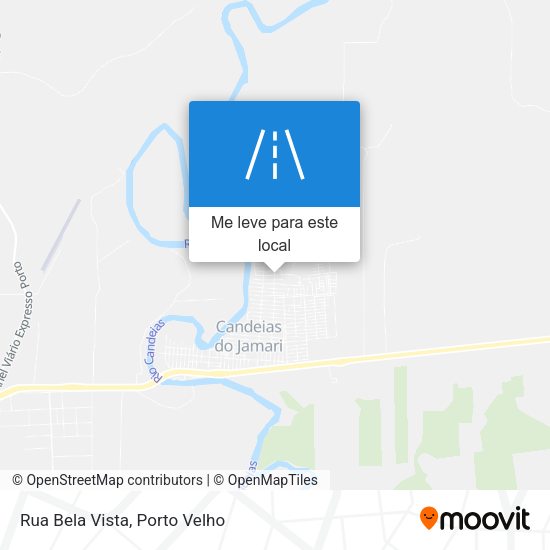Rua Bela Vista mapa