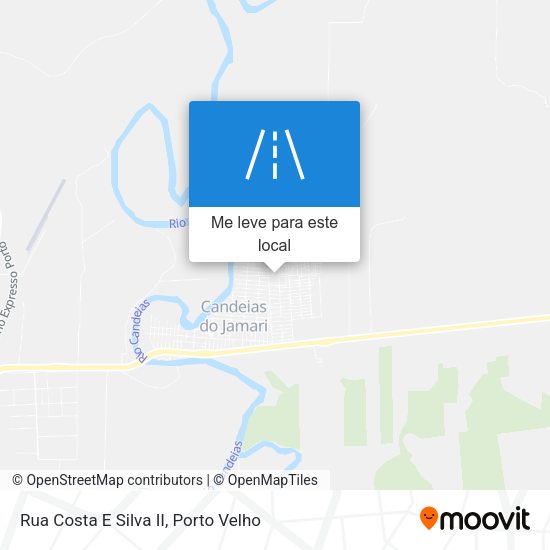Rua Costa E Silva II mapa