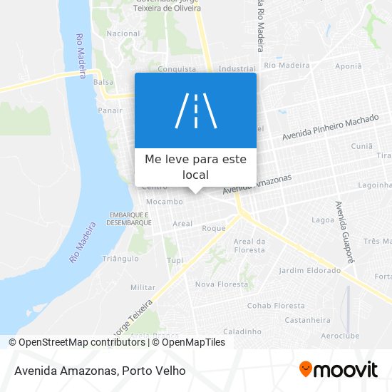 Avenida Amazonas mapa