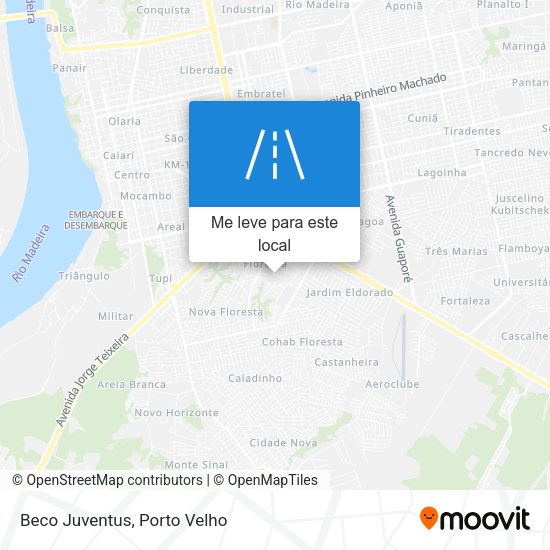 Beco Juventus mapa