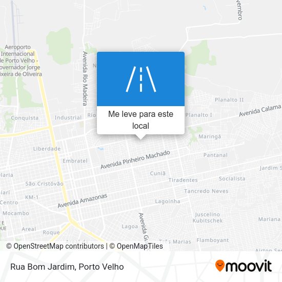 Rua Bom Jardim mapa