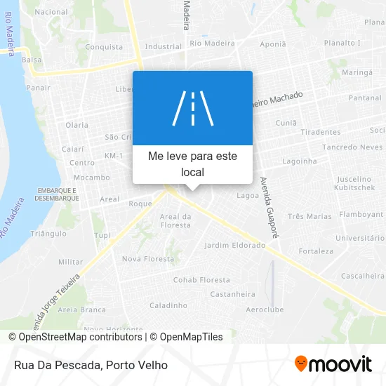 Rua Da Pescada mapa