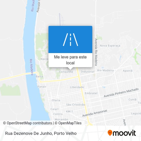 Rua Dezenove De Junho mapa