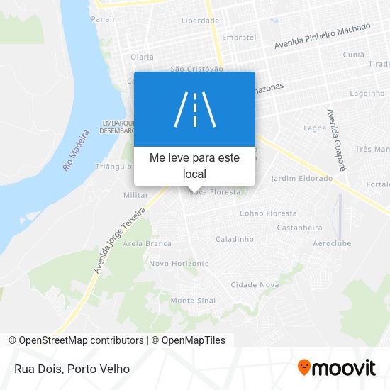 Rua Dois mapa