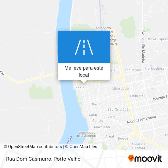 Rua Dom Casmurro mapa