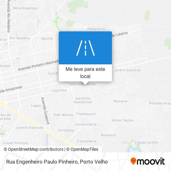 Rua Engenheiro Paulo Pinheiro mapa