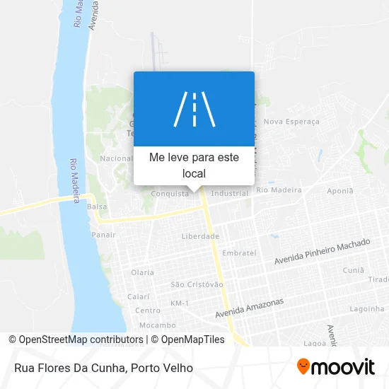 Rua Flores Da Cunha mapa