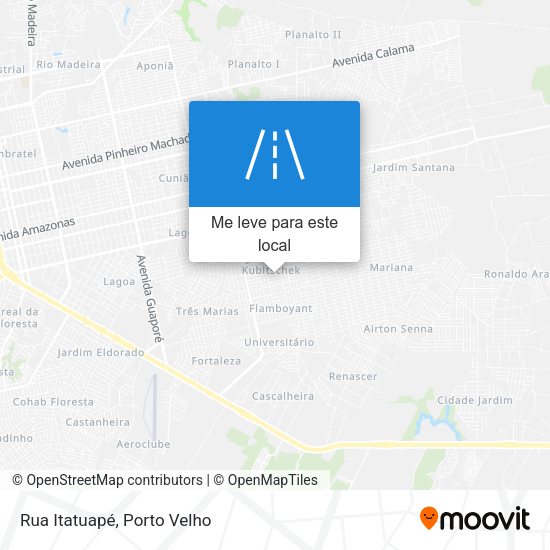 Rua Itatuapé mapa