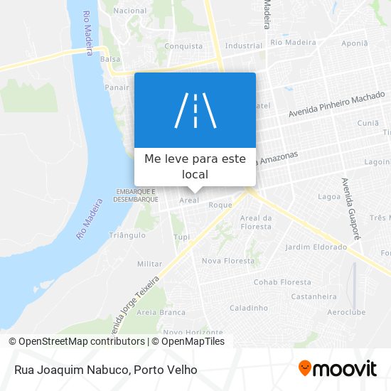 Rua Joaquim Nabuco mapa