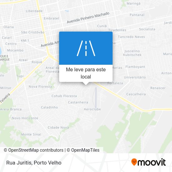 Rua Juritis mapa